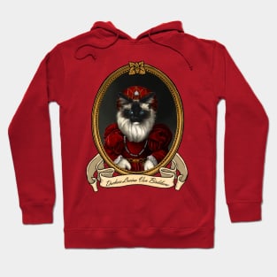 Renaissance Cat - Duchess Lucina Von Birdsbane (A Ragdoll) Hoodie